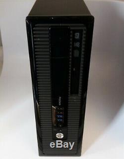 HP ProDesk 400 G1 SFF i5-4570 3.2GHz 8GB RAM 500GB HDD Windows 10 Home