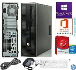 CLEARANCE! Fast HP Desktop Tower Computer PC 3.2 Core i5 1TB HDD WINDOWS 10 Pro