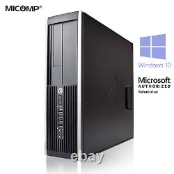 CLEARANCE HP Desktop Computer PC Dual Core 8GB 128 SSD 16GB 1TB Win10 22 LCD