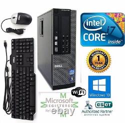 Dell 7010 Desktop Computer Intel Core i7 Windows 10 HP 64 500gb HD 4gb WiFi