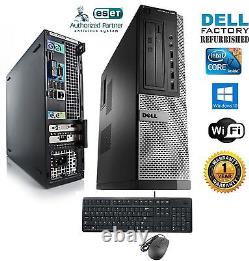 Dell 990 Optiplex PC DESKTOP Intel i7 2600 3.40g 8GB 1TB Windows 10 HP 64 wifi