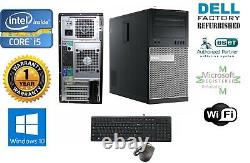 Dell Gaming TOWER PC i5 2500 Quad 16GB NEW 1TB HD & Win10 HP 64