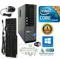 Dell PC DESKTOP Intel i7 4770 3.40g 16GB NEW 1TB HD Windows 10 HP 64 Wifi