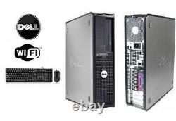 Dell or HP Computer Dual Core 4GB 2X 19 ScreenS Windows 7 Pro Desktop PC WiFi