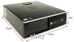 FAST HP PC COMPUTER DESKTOP CORE i5 SET 8GB 1TB HDD WIN 10 PRO 19 MONITOR WIFI