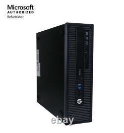 Fast HP Desktop Computer Intel Core i3 Windows 10 PC 8GB RAM 500GB HD DVD WIFI