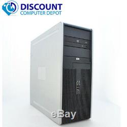 Fast HP Desktop Computer Windows 10 Tower PC Dual Core CPU Wifi 4GB 160GB DVD