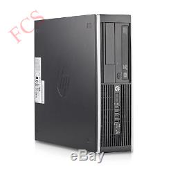 Fast HP Desktop Pc Tower Quad Core 1 TB HDD 8GB Ddr2 19 Monitor Wi-Fi Window 10