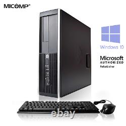 Fast HP PC 16GB RAM 2TB Windows 10 QUAD CORE I5 Desktop Computer WiFi