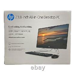HP 23.8 All-in-One Desktop PC, Windows 11 Home, 24-cb1017c