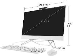 HP 23.8 Full HD Touch-Screen All-in-One Intel Core i3 8GB Memory 512