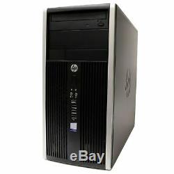 HP 6200 Pro Intel i5 Quad Core 16GB RAM 2TB Windows 10 PC Desktop Tower Computer
