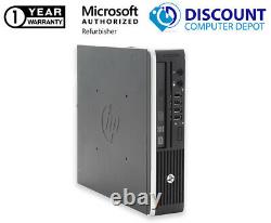 HP 8000 Elite USFF Desktop Computer C2D 3.0GHz 4GB 250GB HD WiFi Windows 10 PC