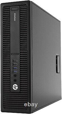 HP 800G2 Desktop SFF Core i7-6700 3.4GHz 32GB RAM 2TB SSD 3TB HD WiFi Win10 Pro