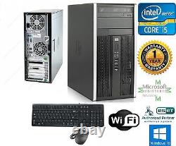 HP 8200 Tower Computer Intel I5 3.1GHz 16GB 120gb SSD +1TB HD Storage Windows 10