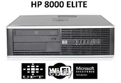 HP Business Class Windows 7 Pro Intel Dual Core 3GHz 500GB DVD WiFi 8GB Desktop