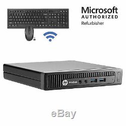 HP Business Computer Wireless Keyboard and Mouse Core i5 8GB 500GB Win 10 Pro