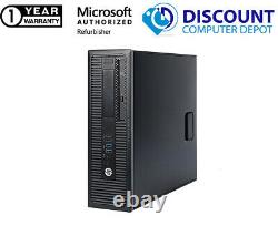 HP Business Desktop Computer 600 G1 Core i3 8GB RAM 1TB HD Windows 10 Pro PC