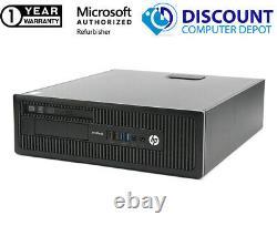 HP Business Desktop Computer 600 G1 Core i3 8GB RAM 1TB HD Windows 10 Pro PC
