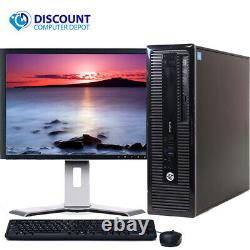 HP Business Desktop ProDesk G1 Core i3 8GB 500GB HD Windows 10 PC 19 LCD