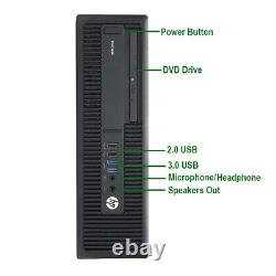 HP Core i7-6700 3.4GHz 16GB 1TB SSD WiFi Bluetooth HDMI ProDesk 600 G2 Desktop