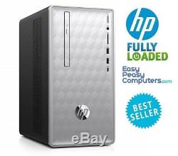 HP Desktop Computer 12GB 1TB WIN10 WiFi DVD+RW HDMI Bluetooth (FULLY LOADED)