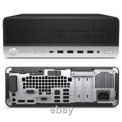 HP Desktop Computer Intel Core i5 8th Gen 16GB RAM 256GB SSD Windows 11 PC