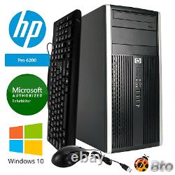 HP Desktop Computer Intel i5 Quad Core 16GB RAM 512GB SSD Windows 10 Pro PC