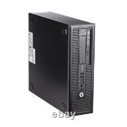 HP Desktop Computer PC Quad AMD A8 8GB RAM 500GB HD 19 LCD Windows 10 Pro Wi-Fi