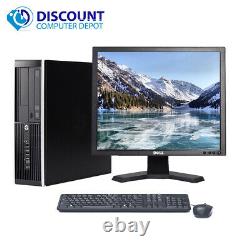 HP Desktop Computer PC i3 8GB 500GB HD Window 10 WIFI DVD 19 LCD Monitor Bundle