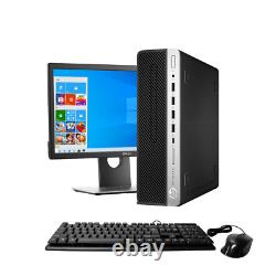 HP Desktop Computer PC i7 up to 64GB RAM 4TB SSD 24 LCDs Monitor Windows 11 10