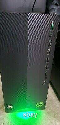 HP Desktop Computer, Ryzen 5 AMD 4600G, 8GB Ram, 256GB SSD, Keyboard + Mouse