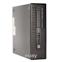 HP Desktop Computer SFF Intel Core i5 8GB RAM 500GB HD Windows 10 PC Wi-Fi