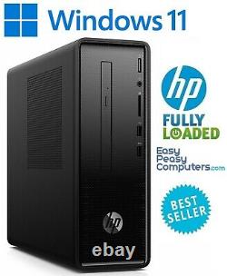 HP Desktop Computer WINDOWS 11 32GB 1TB Bluetooth WiFi DVD+RW (FULLY LOADED)