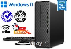 HP Desktop Computer Windows 11 32GB 1TB SSD WiFi SLIM BLUETOOTH (READY TO USE)