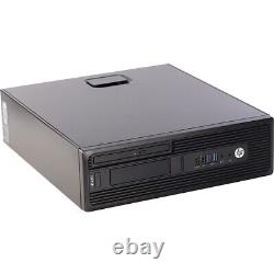 HP Desktop Computer Workstation 16GB RAM 256GB SSD DVD Wi-Fi Windows 10 Pro PC