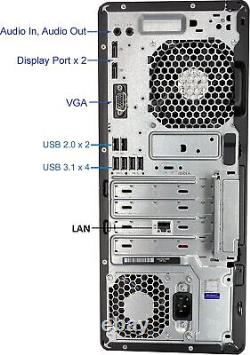 HP Desktop i7 Computer Tower MT up to 32GB RAM 1TB SSD Win10Pro PC Wi-Fi DVD/RW