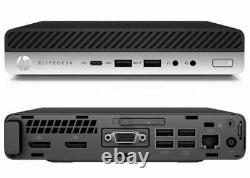 HP ELITEDESK 800 G3 MINI I5-6500 VPRO 256GB SSD 16GB WINDOWS 10 Pro WIFI