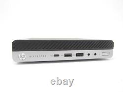 HP EliteDesk 705 G4 DM Ryzen 5 2400GE 3.2GHz 8GB RAM 256GB M. 2 SSD Mini PC No OS