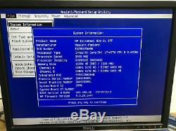 HP EliteDesk 800 G1 SFF/Intel i7-4770 3.4GHz 16gb RAM 240GB SSD Win 10 Pro WIFI