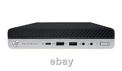 HP EliteDesk 800 G3 Mini Desktop i5-7600 3.50GHz 8GB RAM 256GB Win 11