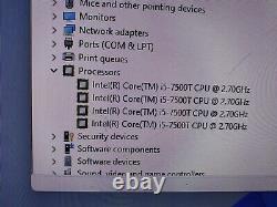 HP EliteDesk 800 G3 Mini Intel i5-7500t 16GB 256GB M. 2 SSD WiFi Windows 11 Pro