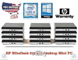 HP EliteDesk 800 G4 Desktop Mini Intel Core i5 -8500T RAM 16 GB 512GB SSD