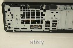 HP EliteDesk 800 G4 SFF with Core i5-8600 CPU @3.1GHz 8GB RAM No HDD/SSD or OS