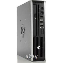 HP Elite Desktop Computer PC Intel Quad Core 500GB Hard Drive Windows 10 WiFi