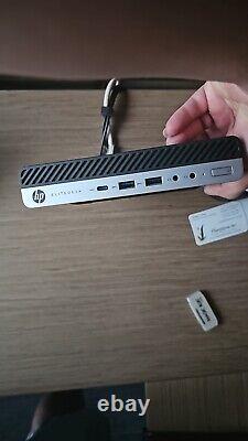 HP Elitedesk 800 G3 Mini I7-7700t 2.9ghz 16gb Ram 128gb Ssd Win10 Wifi T8