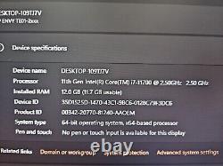 HP Envy TE01-2287CB Core i7-11700 12GB DDR4 Ram 512GB SSD Win 11 Home