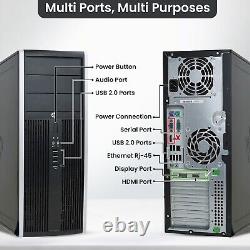 HP Gaming PC Desktop Computer Intel i5-3470 16GB 1TB HDD AMD 550 Wi-Fi Win10 Pro