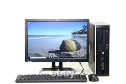 HP PC SET quad i5 500GB HDD 8GB 22 MONITOR WINDOWS 10 PRO wi-fi