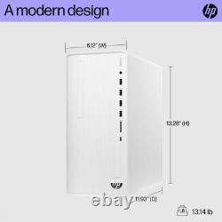 HP Pavilion Desktop I5-12400 12gb 512gb Ssd Tp01-3003w Snow White